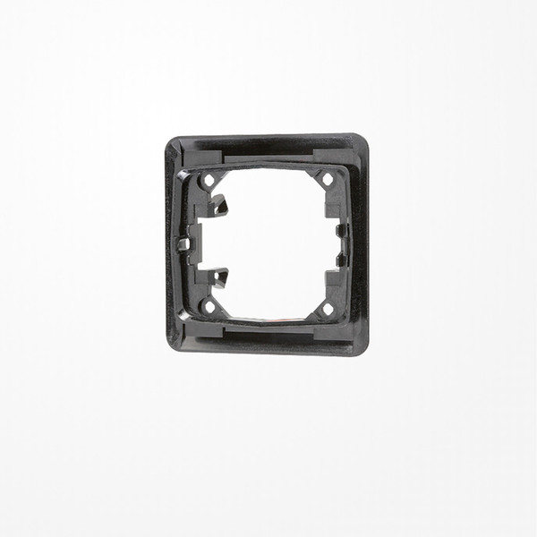 Jung CD90HP Halteplatte 1fach, Serie CD/LS, schwarz