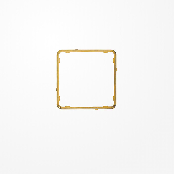 Jung CDP81GGO Applikations-Rahmen, CD PLUS, glanzgold (galvanisiert)