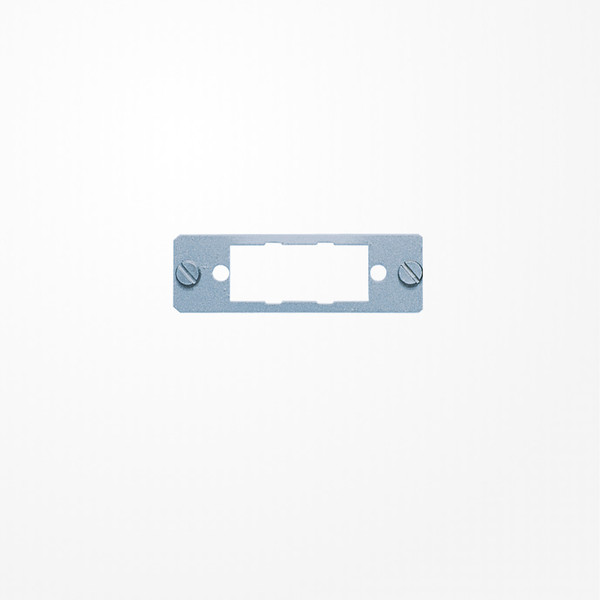 Jung D15 Montageplatte, für 15-poligen D-Subminiatur-Steckverbinder