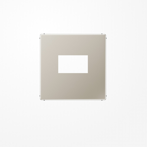 Jung ES1969USB Abdeckung für USB-Ladegerät, (gerastet), Serie LS, Edelstahl