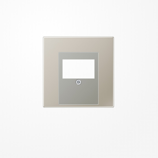 Jung ES2969T Abdeckung für TAE-Anschlussdosen 1fach, Serie LS, Edelstahl