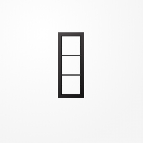 Jung FDAL2983D Rahmen, 3fach, FLAT DESIGN, dark