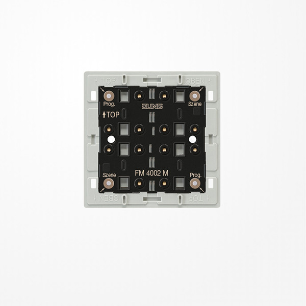 Jung FM4002M eNet Funk-Wandsender-Modul 2fach, F40
