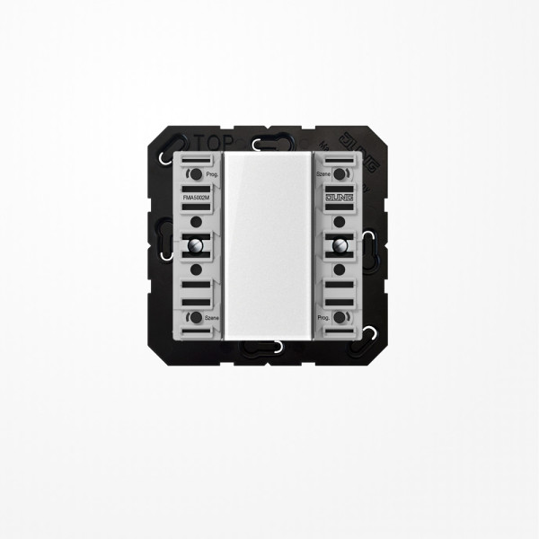 Jung FMA5002M eNet Funk-Wandsender-Modul 2fach, F50, Serie AS/A