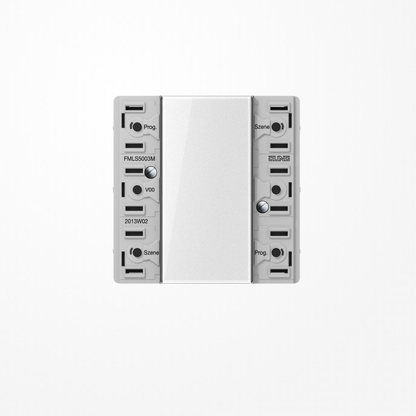 Jung FMLS5003M eNet Funk-Wandsender-Modul 3fach, F50, Serie LS