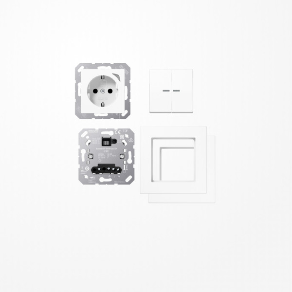 Jung JH-PAKET1AWW JUNG HOME Starterset A 550, alpinweiß