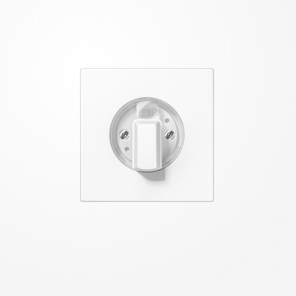 Jung LS1941WW Abdeckung für Drehschalter, Duroplast, Serie LS, alpinweiß