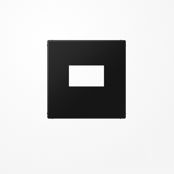 Jung LS1969USBSWM Abdeckung für USB-Ladegerät, (gerastet), Serie LS, graphitschwarz matt