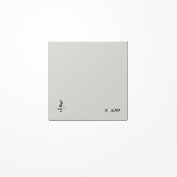 Jung LS2178ORTSLG KNX Objektregler mit integrierter Tasterschnittstelle 4fach, Duroplast, Serie LS, lichtgrau