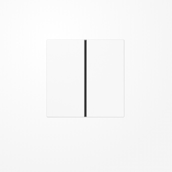 Jung LS401TSAWW Tastensatz 1fach, F40, Serie LS, alpinweiß