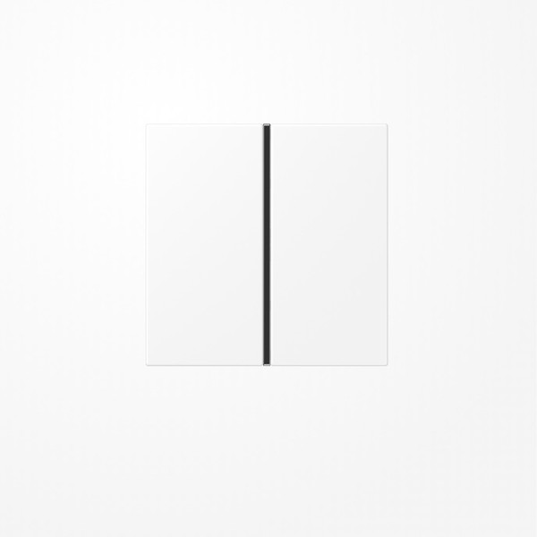 Jung LS401TSAWWM Tastensatz 1fach, F40, Serie LS, schneeweiß matt