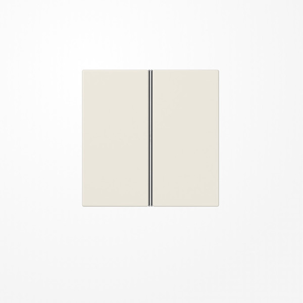 Jung LS402TSA Tastensatz 2fach, F40, Serie LS, weiß