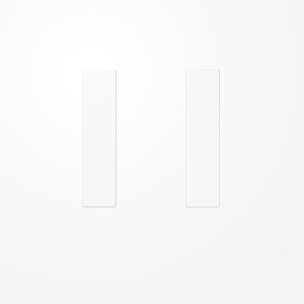 Jung LS501TSAWW Tastensatz 1fach, F50, Serie LS, alpinweiß