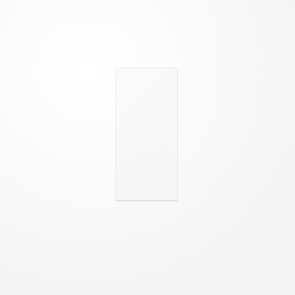 Jung LS50NAWW Abdeckung in Tastenfarbe, F50, Thermoplast, Serie LS, alpinweiß