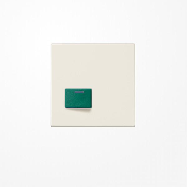 Jung LS642C Abdeckung für Ackermann, Typ 73642 C, grün, Serie LS, weiß