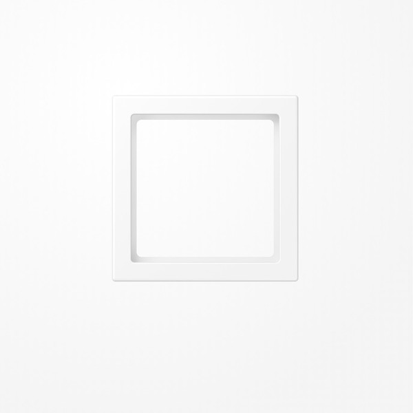 Jung LS961Z5WWM Zwischenrahmen 55x55, Serie LS, schneeweiß matt