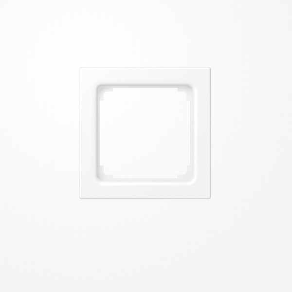 Jung LS961ZWWM Zwischenrahmen 50x50, Serie LS, schneeweiß matt