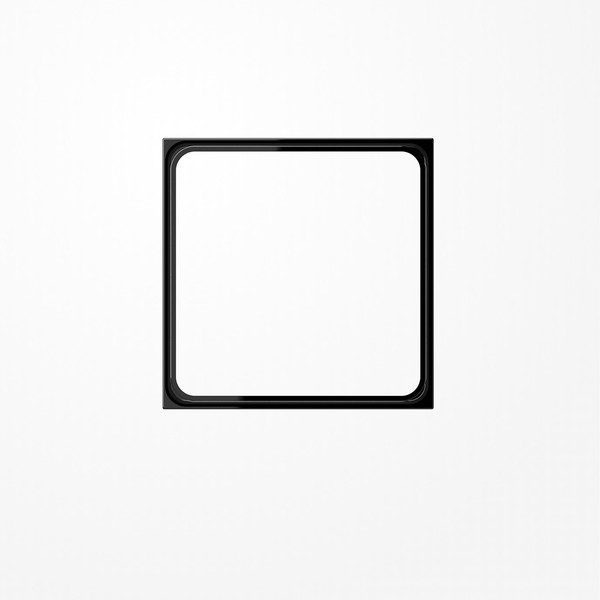 Jung LS981ZSW Zwischenrahmen CD, Serie LS, schwarz