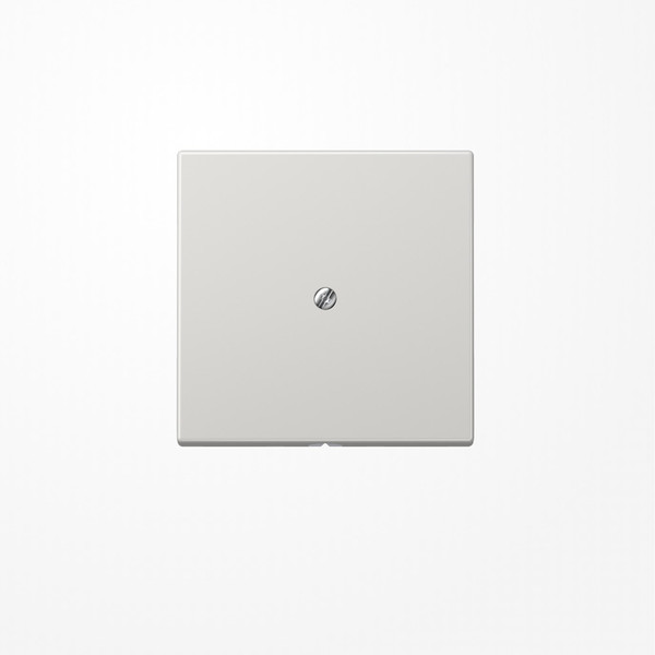 Jung LS990ALG Leitungsauslass mit Zugentlastung, Duroplast, Serie LS, lichtgrau