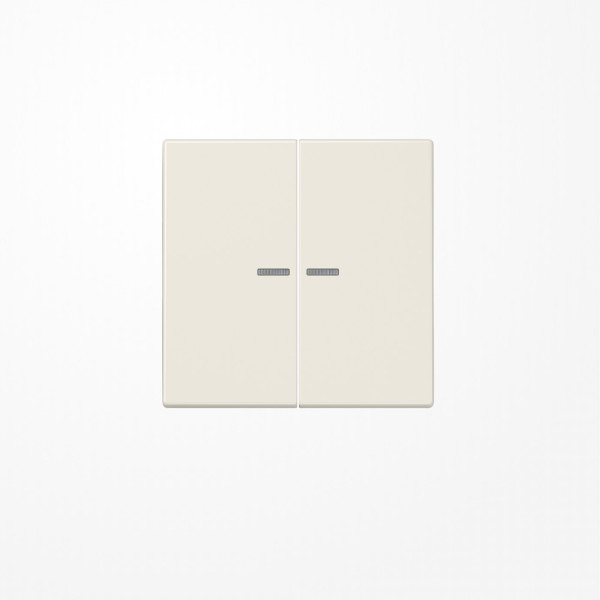 Jung LS995KO5 Wippe mit Lichtleiter, Duroplast, Serie LS, weiß