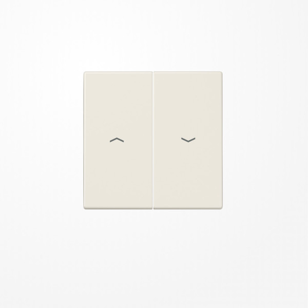 Jung LS995P Wippe, mit Pfeilsymbolen, Duroplast, Serie LS, weiß