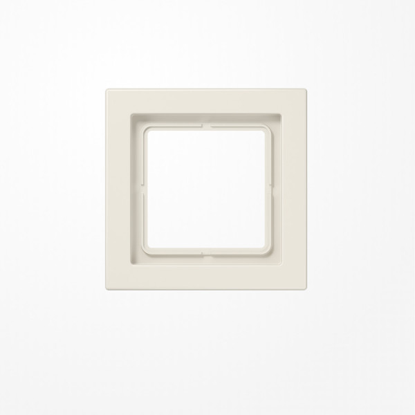 Jung LSD981W Rahmen 1fach, senkrechte und waagerechte Montage, Duroplast, LS-DESIGN, weiß