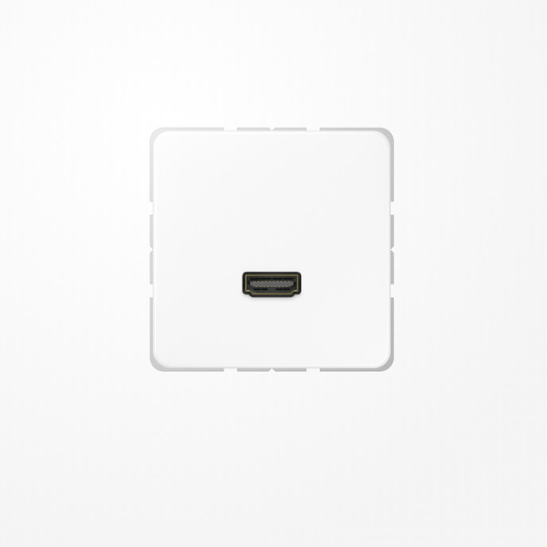 Jung MACD1112WW HDMI, MultimediaAnschlussystem HDMI, Serie CD, alpinweiß