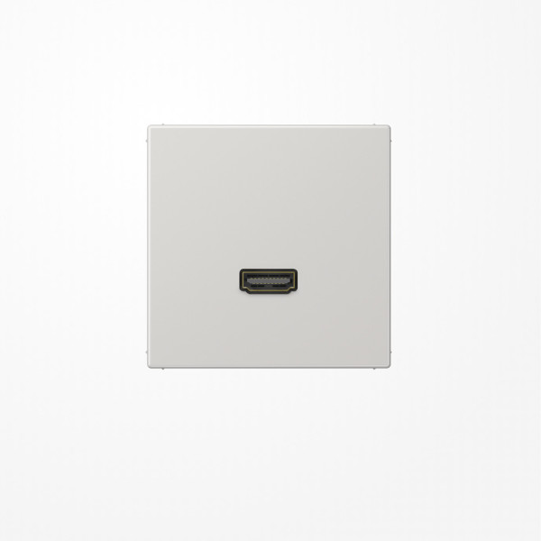 Jung MALS1112LG HDMI, MultimediaAnschlussystem HDMI, Serie LS, lichtgrau