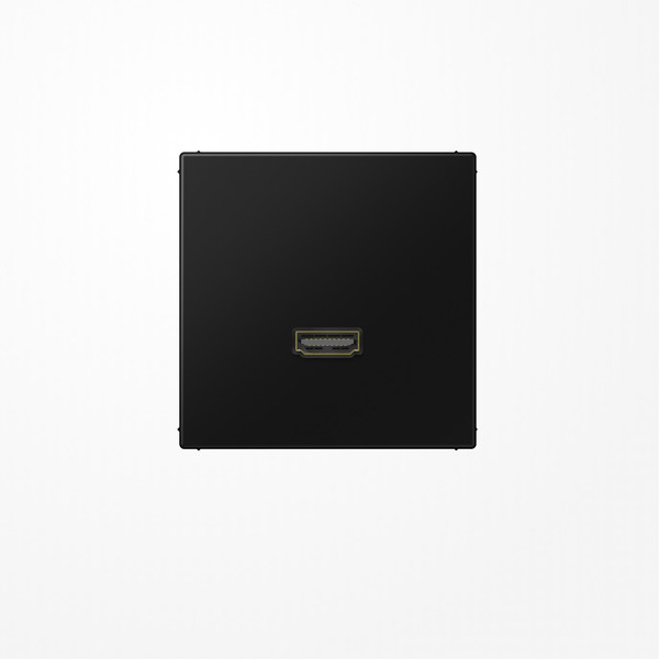 Jung MALS1112SW HDMI, MultimediaAnschlussystem HDMI, Serie LS, schwarz