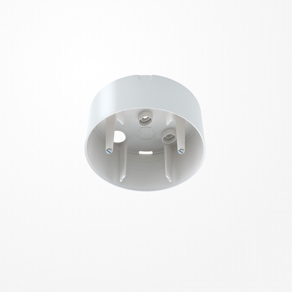 Jung PM-KAPPE Aufputz-Gehäuse, Durchmesser: 103 mm, Höhe 45 mm, alpinweiß