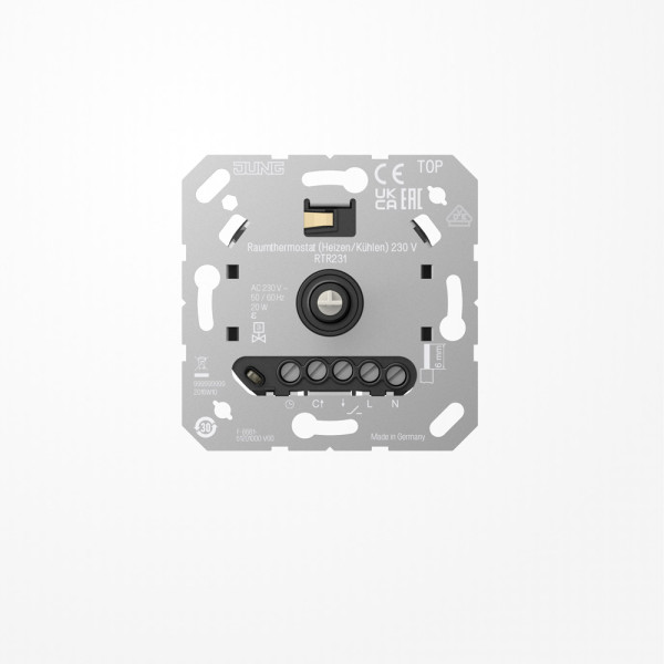 Jung RTR231 Raumthermostat (Heizen/Kühlen) 230 V