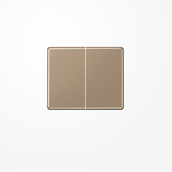 Jung SL595GB Wippe, Aluminium lackiert, Serie SL, gold-bronze