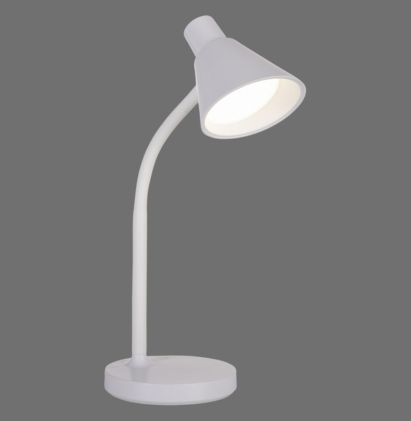 JUST LIGHT PIXIE LED Tischleuchte Warmweiss 4,5W weiss 11248-16