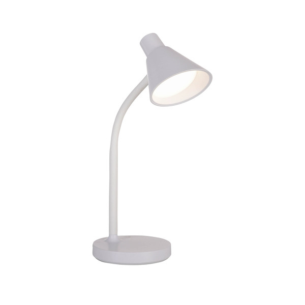 JUST LIGHT PIXIE LED Tischleuchte Warmweiss 4,5W weiss 11248-16