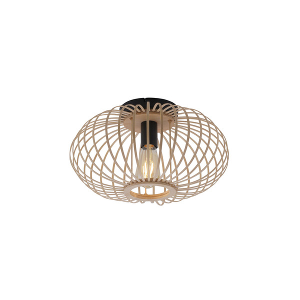 JUST LIGHT RACOON Deckenleuchte E27 max. 40W Holz-natur 11410-79