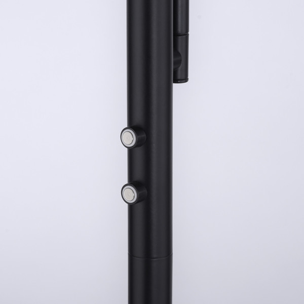 JUST LIGHT HANS LED Stehleuchte Warmweiss Dimmbar 25,5W 2-fach schwarz 11710-18