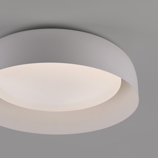 JUST LIGHT OSKO LED Deckenleuchte CCT Dimmbar 27,5W weiss 14215-16