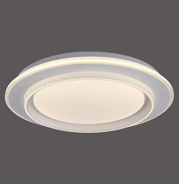 JUST LIGHT LAGO LED Deckenleuchte CCT Dimmbar 20W weiss 14296-16