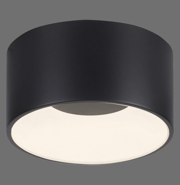 JUST LIGHT TANIKA LED Deckenleuchte Warmweiss Dimmbar 13W schwarz 14325-18