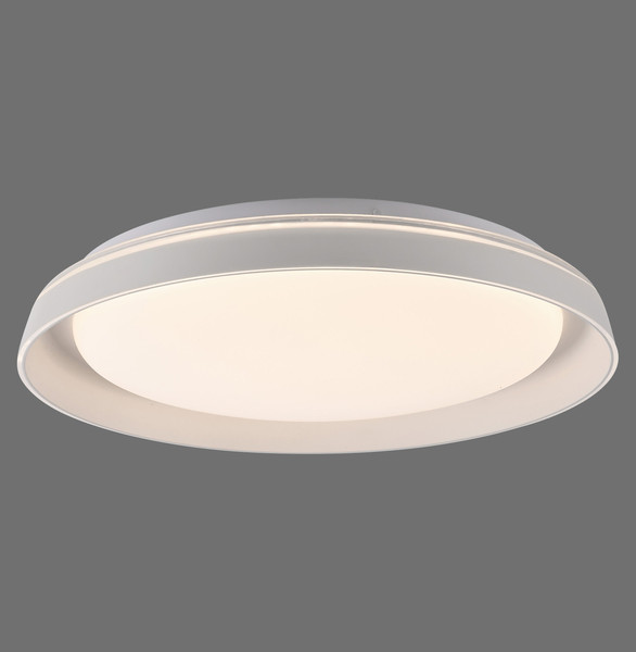 JUST LIGHT SATI LED Deckenleuchte Warmweiss Dimmbar 19,5W weiss 14368-16