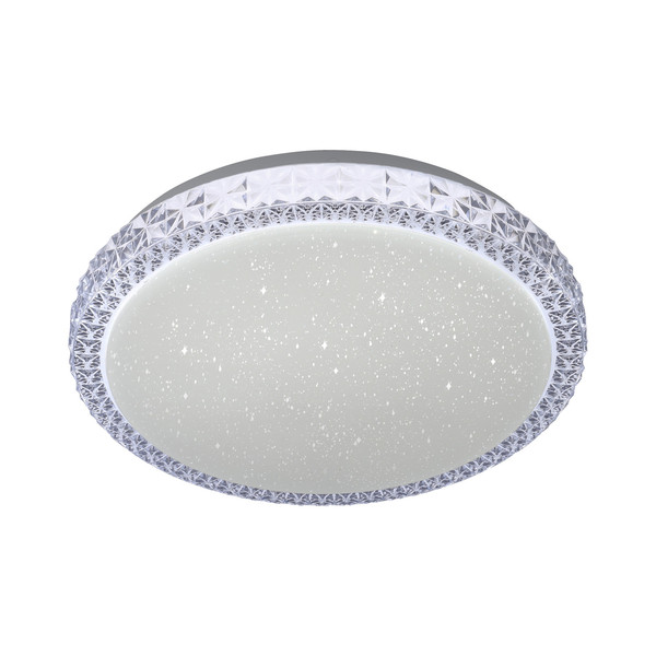 JUST LIGHT FRIDA LED Deckenleuchte CCT 9,3W transparent 14370-00