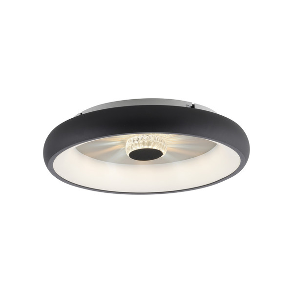JUST LIGHT VERTIGO LED Deckenleuchte CCT Dimmbar 29W schwarz 14384-18