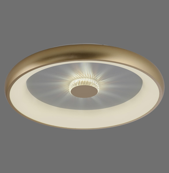 JUST LIGHT VERTIGO LED Deckenleuchte CCT Dimmbar 37W messingmatt 14386-60
