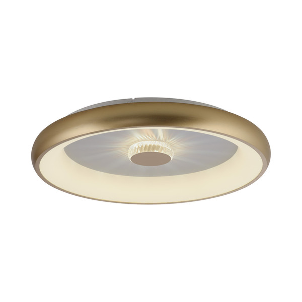 JUST LIGHT VERTIGO LED Deckenleuchte CCT Dimmbar 37W messingmatt 14386-60