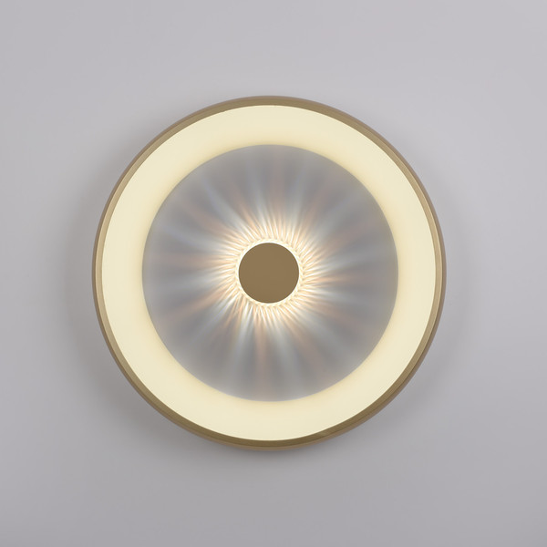 JUST LIGHT VERTIGO LED Deckenleuchte CCT Dimmbar 37W messingmatt 14386-60