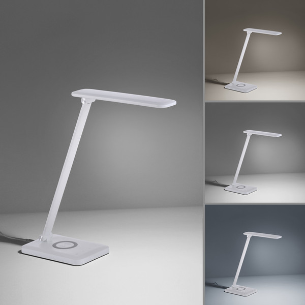 JUST LIGHT FLORENTINA LED Tischleuchte CCT Dimmbar 5W weiss 14415-16