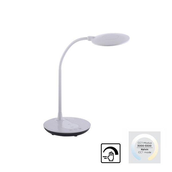 JUST LIGHT ASTRID LED Tischleuchte CCT Dimmbar 5W weiss 14416-16