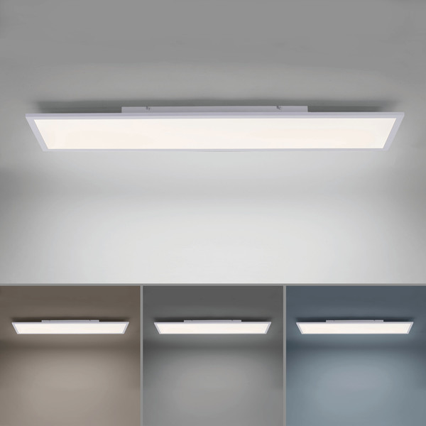 JUST LIGHT FLAT LED Deckenleuchte CCT Dimmbar 35W weiss 14533-16