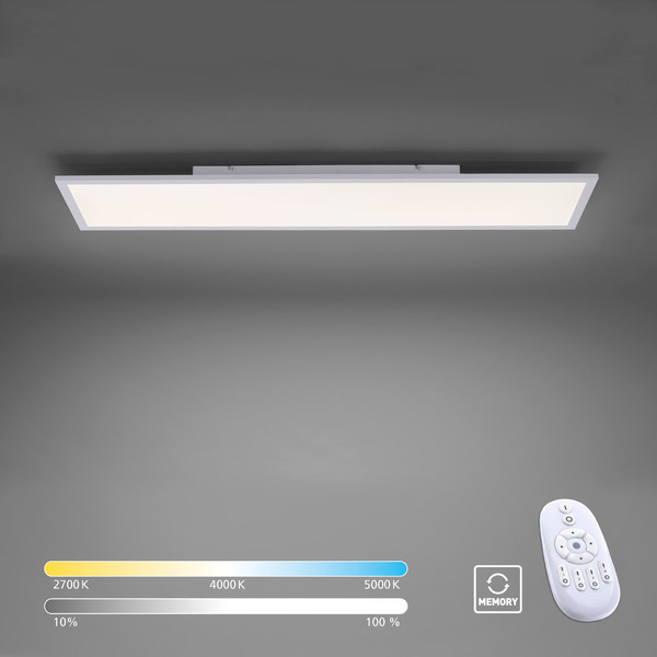 JUST LIGHT FLAT LED Deckenleuchte CCT Dimmbar 35W weiss 14533-16