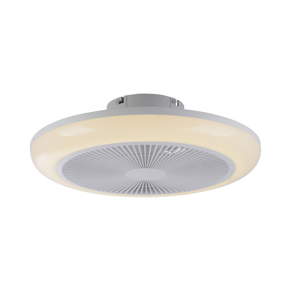 JUST LIGHT BRENDA LED Deckenleuchte mit Ventilator CCT Dimmbar 22W weiss 14623-16